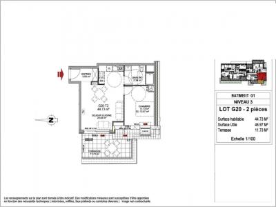 Louer Appartement 44 m2 Eckbolsheim