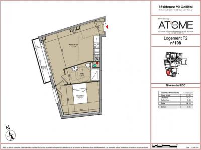 Louer Appartement 38 m2 Mont-saint-aignan