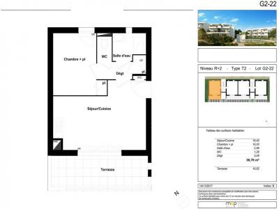 For rent Perpignan 2 rooms 36 m2 Pyrenees orientales (66000) photo 3