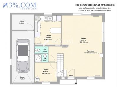 For sale Greges 4 rooms 111 m2 Seine maritime (76370) photo 2