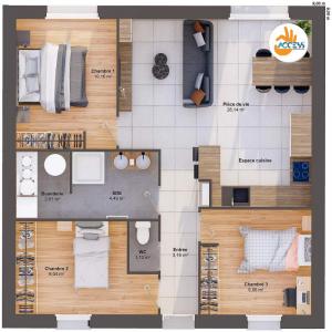 Acheter Maison 66 m2 Saint-leger-sous-cholet