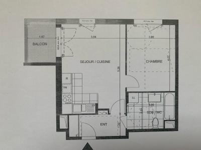 For rent Rueil-malmaison 2 rooms 43 m2 Hauts de Seine (92500) photo 4