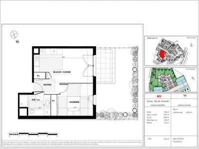 For rent Sennecey-les-dijon 2 rooms 42 m2 Cote d'or (21800) photo 1