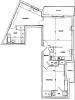 For rent Apartment Nantes 81 m2 3 pieces