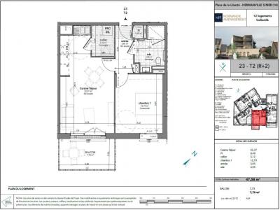 For sale Hermanville-sur-mer 2 rooms 47 m2 Calvados (14880) photo 3