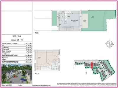 For rent Leves 3 rooms 64 m2 Eure et loir (28300) photo 2