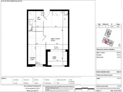 For rent Villefranche-sur-saone 2 rooms 39 m2 Rhone (69400) photo 2
