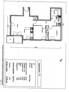 Annonce Vente 3 pices Appartement Perpignan 66