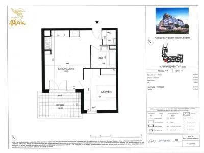 Annonce Location 2 pices Appartement Beziers 34