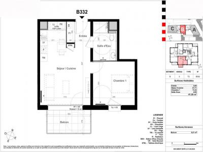 For rent Clermont-ferrand 2 rooms 41 m2 Puy de dome (63000) photo 1