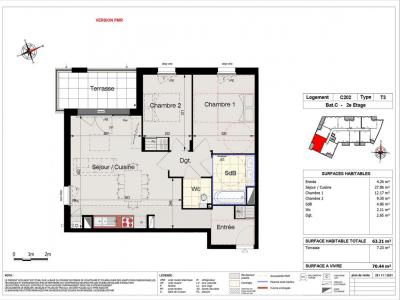 Louer Appartement 63 m2 Olonne-sur-mer