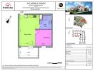 For rent Apartment Chevigny-saint-sauveur 40 m2 2 pieces