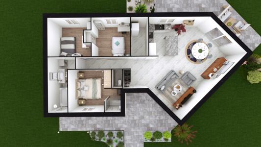 For sale Henonville 91 m2 Oise (60119) photo 2
