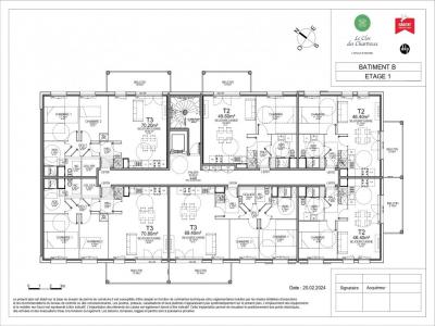 Acheter Appartement 71 m2 Longuenesse