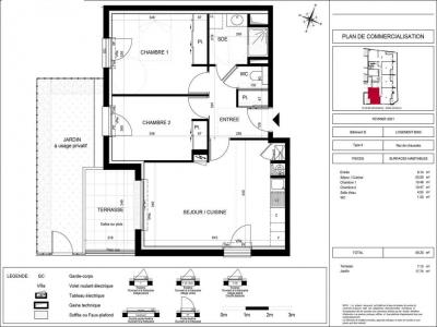 Annonce Location 3 pices Appartement Fondettes 37