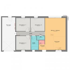 Acheter Maison 79 m2 Saint-aigulin