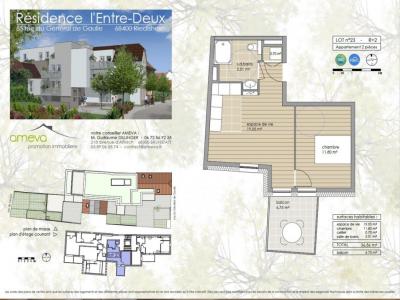 For rent Riedisheim 2 rooms 36 m2 Haut rhin (68400) photo 3