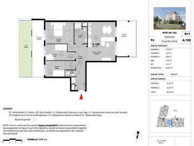 Annonce Vente 4 pices Appartement Monteux 84
