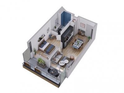 Annonce Vente 2 pices Appartement Fleury-sur-orne 14