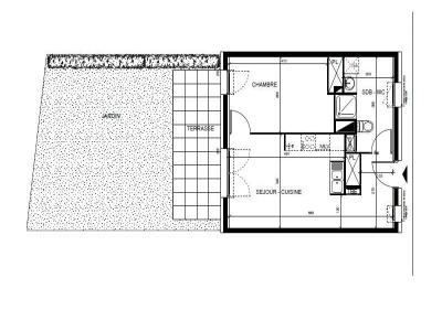 For rent Feyzin 2 rooms 41 m2 Rhone (69320) photo 2