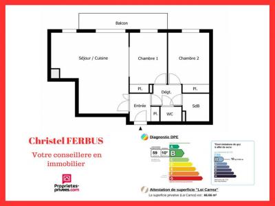 For sale Noisy-le-grand 3 rooms 66 m2 Seine saint denis (93160) photo 0