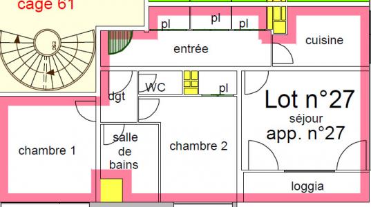 Acheter Appartement 62 m2 Angers