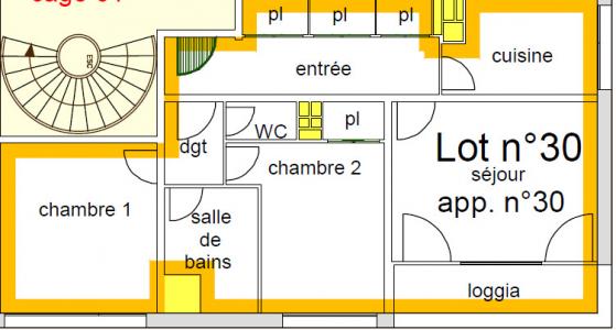 Acheter Appartement 62 m2 Angers