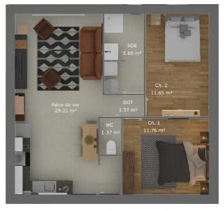 For sale Poire-sur-vie 4 rooms 68 m2 Vendee (85170) photo 2