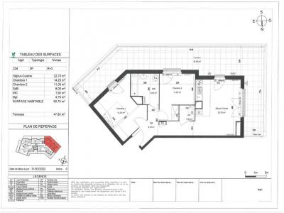 For rent Gargenville 3 rooms 60 m2 Yvelines (78440) photo 1
