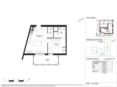 For rent Longvic 2 rooms 37 m2 Cote d'or (21600) photo 1