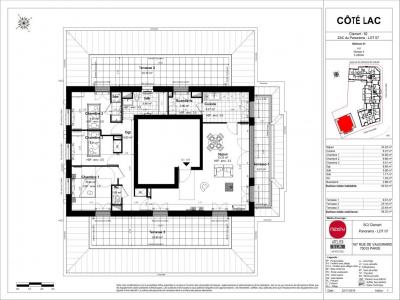 For rent Clamart 4 rooms 93 m2 Hauts de Seine (92140) photo 3