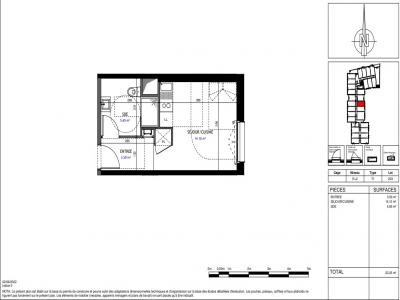 For rent Joue-les-tours 1 room 23 m2 Indre et loire (37300) photo 1