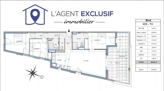 Annonce Vente 4 pices Appartement Antibes 06
