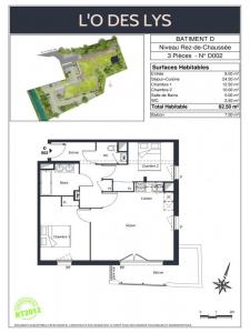 For rent Epone 3 rooms 62 m2 Yvelines (78680) photo 1