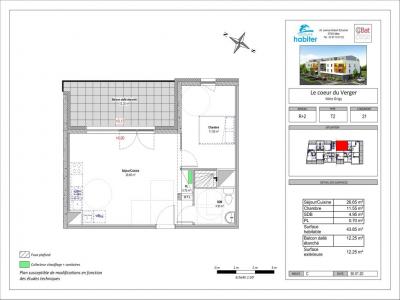 Louer Appartement 43 m2 Metz