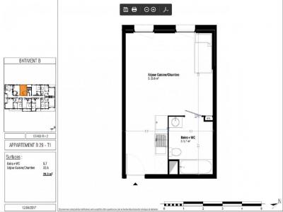 Louer Appartement Ronchin 434 euros