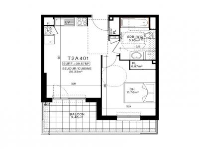 Annonce Location 2 pices Appartement Clermont-ferrand 63