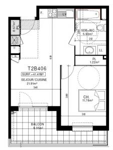 Annonce Location 2 pices Appartement Clermont-ferrand 63