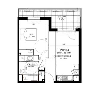 Annonce Location 2 pices Appartement Clermont-ferrand 63