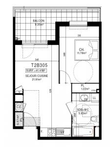 Annonce Location 2 pices Appartement Clermont-ferrand 63