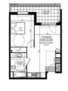 Annonce Location 2 pices Appartement Clermont-ferrand 63