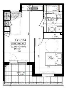 Annonce Location 2 pices Appartement Clermont-ferrand 63