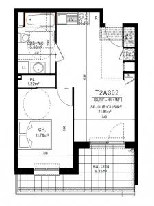 Annonce Location 2 pices Appartement Clermont-ferrand 63