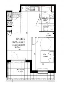 Annonce Location 2 pices Appartement Clermont-ferrand 63