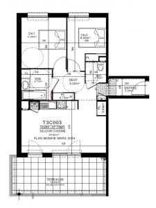 Annonce Location 3 pices Appartement Clermont-ferrand 63