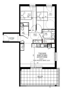 Annonce Location 3 pices Appartement Clermont-ferrand 63