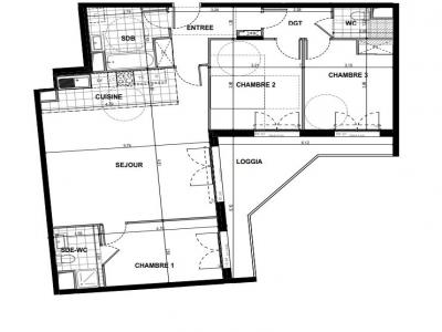 Annonce Vente 4 pices Appartement  92