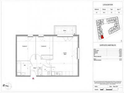 Annonce Location 3 pices Appartement Saran 45