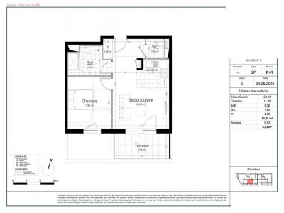 For rent Strasbourg 2 rooms 43 m2 Bas rhin (67200) photo 1