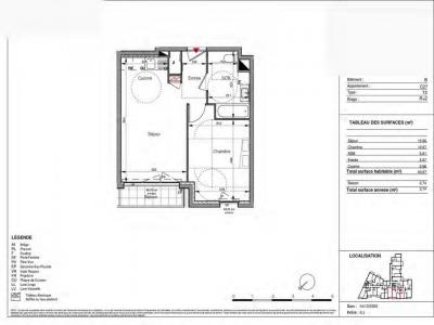For rent Villepinte 2 rooms 40 m2 Seine saint denis (93420) photo 1